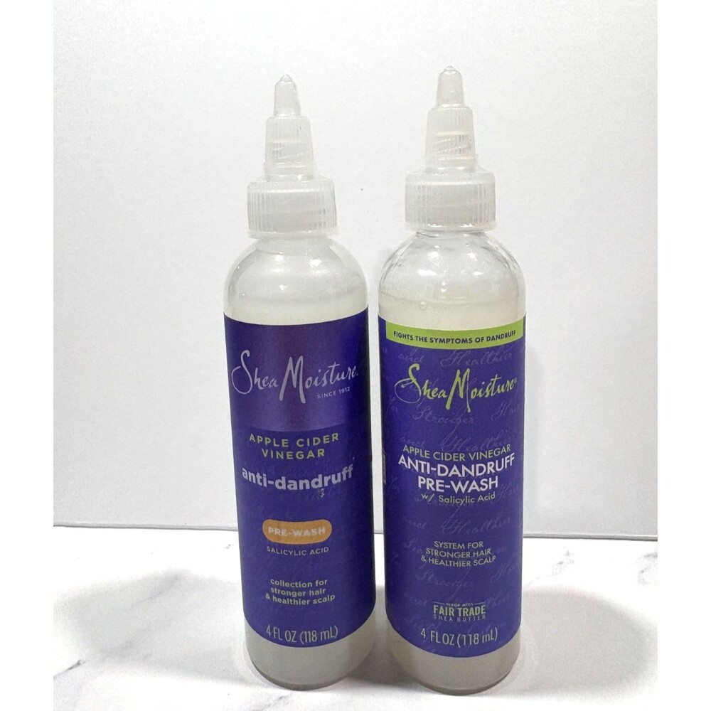 2 Pack SheaMoisture Apple Cider Vinegar Anti-Dandruff Pre-Wash Salicylic Acid
